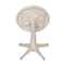 International Concepts Round 36 in Round Top Pedestal Table, 40.9 inH, Unfinished, 36 in W, 36 in L, 40.9 in H, Wood K-36RT-27B-6B-2 - alternate 4